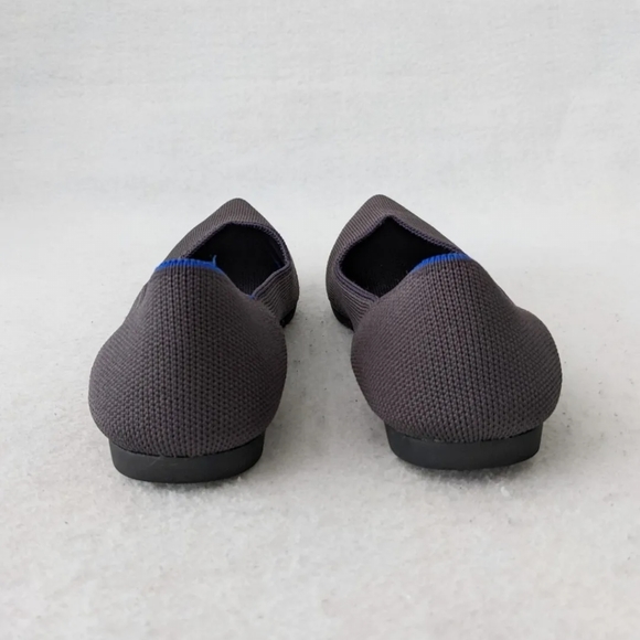 Rothys The Point Darl Gray Blue Halo Slip On Pointed Ballet Flats Shoes Womens 7 - Picture 5 of 12